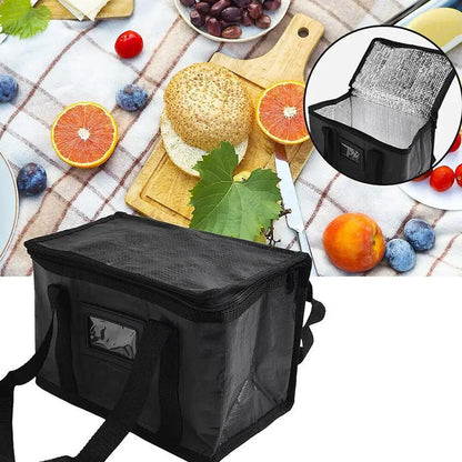 Large Insulated Cooler Tote – Leakproof Thermal Food Bag for Camping, Beach & Picnics