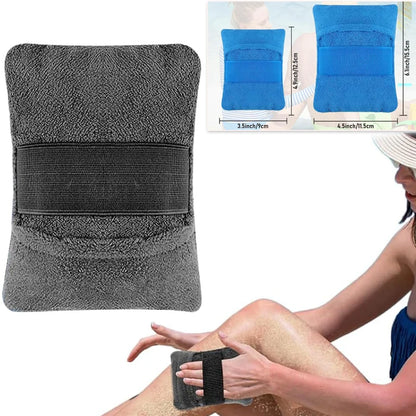 Beach Sand Remover Mitt – Soft Microfiber Sand-Off Pad for Adults & Kids