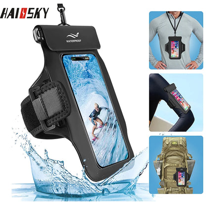Waterproof Phone Pouch & Adjustable Armband