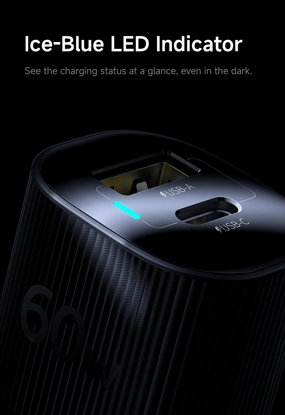 Baseus Car Charger 30W/60W – USB-C PD3.0 Fast Charging, Dual Port for iPhone & Android