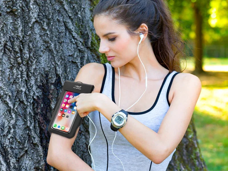 Waterproof Phone Pouch & Adjustable Armband