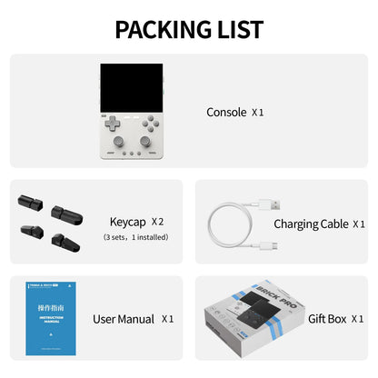 TRIMUI BRICK PRO Retro Handheld Game Console – 3.95" IPS, 5000mAh, Up to 13,000 Games
