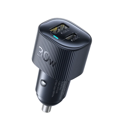 Baseus Car Charger 30W/60W – USB-C PD3.0 Fast Charging, Dual Port for iPhone & Android
