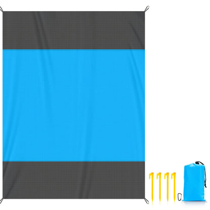 Large Sandproof Beach Blanket & Waterproof Picnic Mat