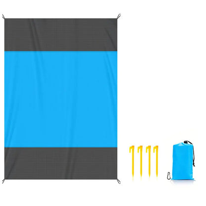Large Sandproof Beach Blanket & Waterproof Picnic Mat