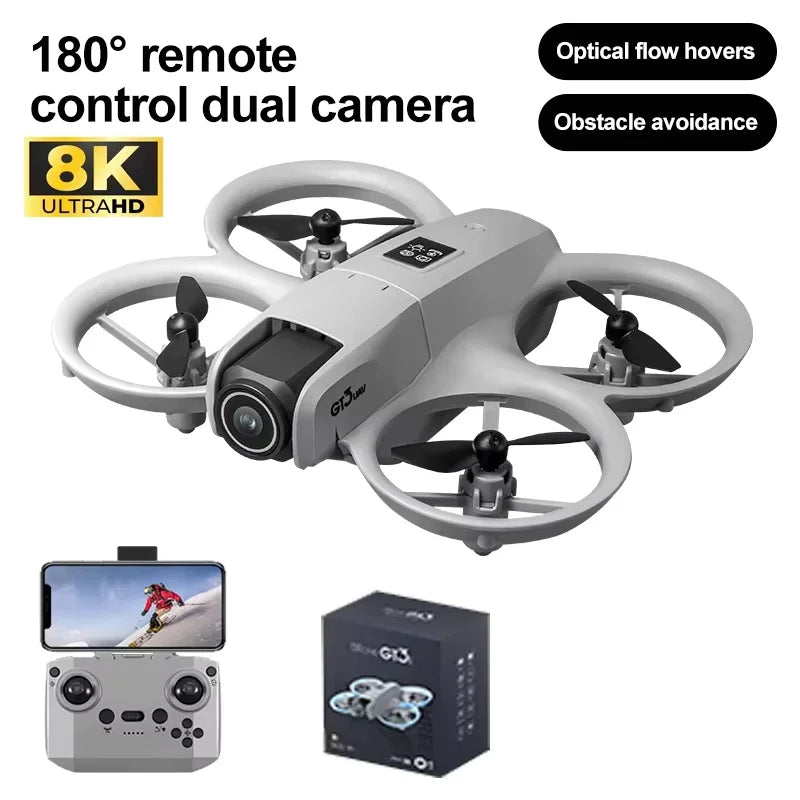 8K HD Camera Drone – 2-Axis Gimbal, Brushless Motor, 23-Min Flight, 9000m Range