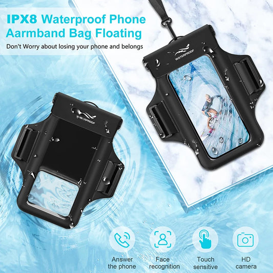 Waterproof Phone Pouch & Adjustable Armband