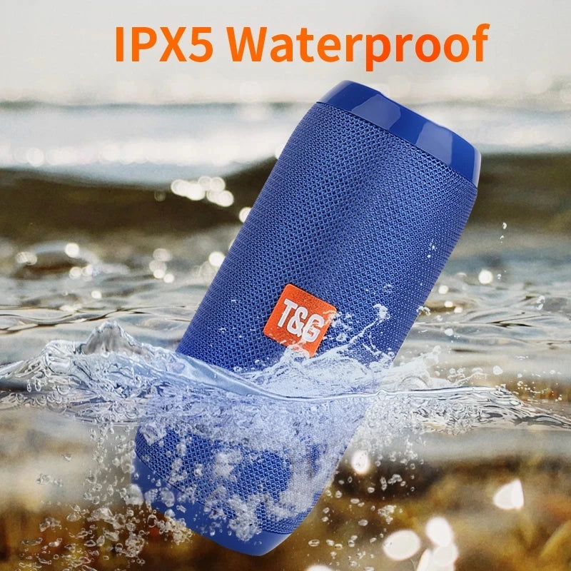 T&G Portable Bluetooth Speaker with AUX, USB & TWS